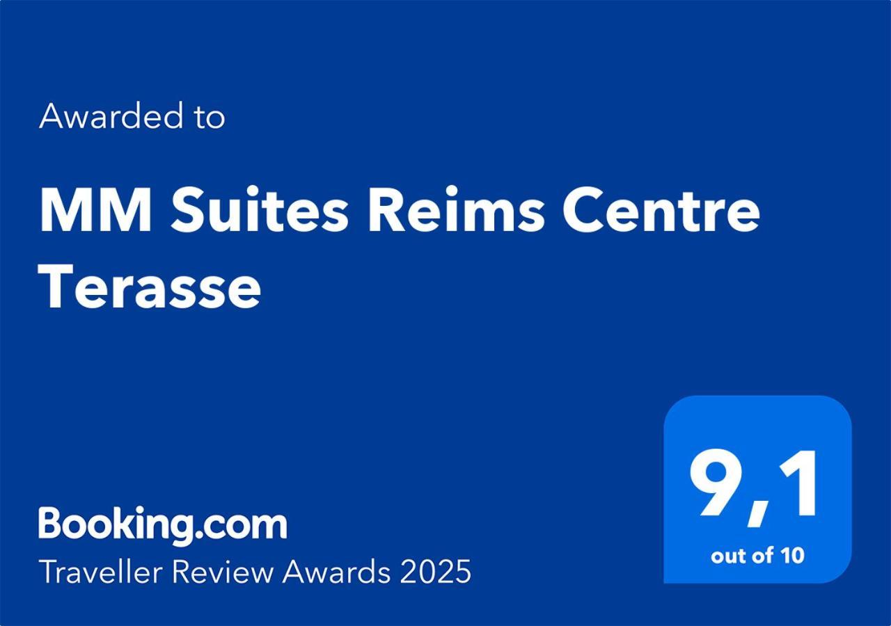 MM Suites Reims Centre Exterior foto